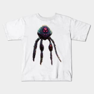 Tarantula Spider Spiders Graphic Illustration Kids T-Shirt